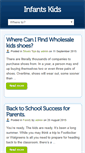 Mobile Screenshot of infants-kids.com